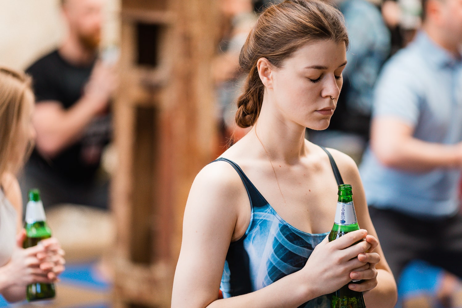 Пивная йога: организация первого официального занятия в России